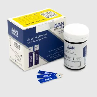 نوار تست قند خون آوان 50 عددی
