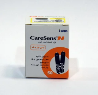نوار تست قندخون کرسنس ۵۰ عددی